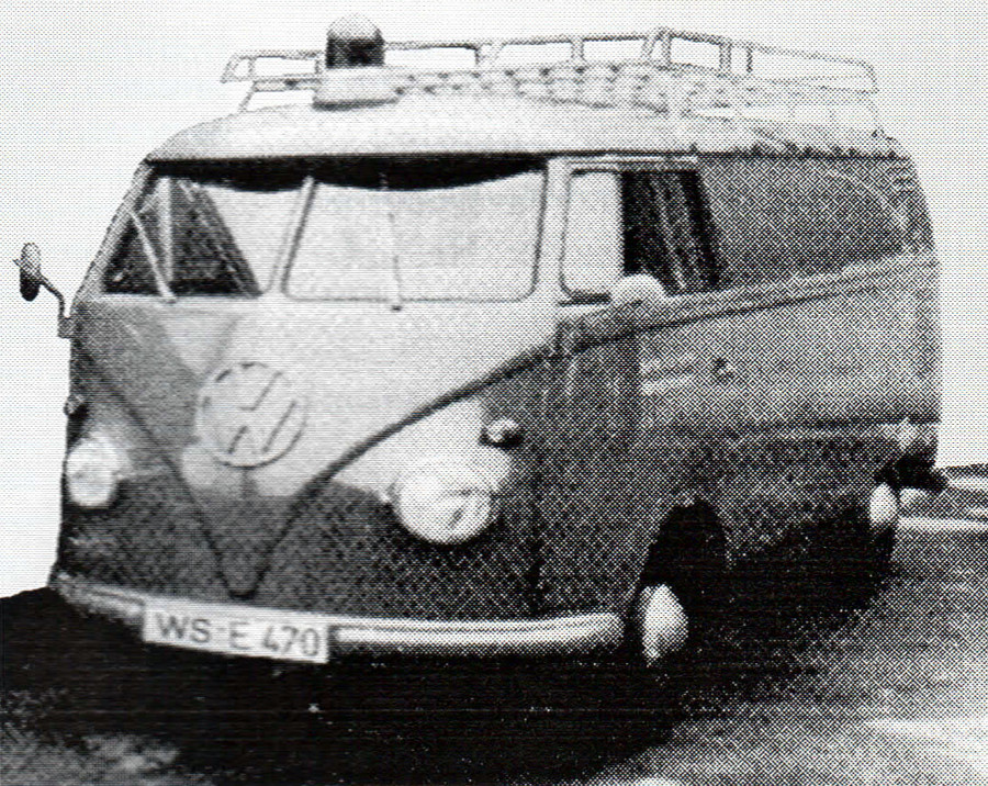 Foto alter VW-Bus als TSF