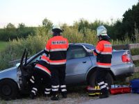 Übung Verkehrsunfall Eckfeld