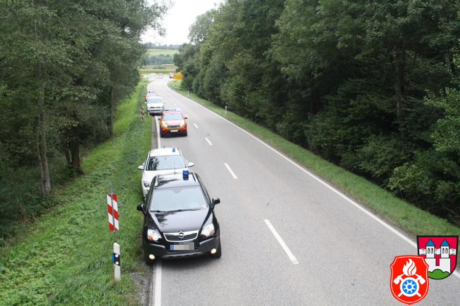 2015 09 07 5804 VU vorInnbruecke PKW LKW
