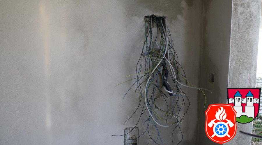 08 10 2012 7303 Elektro Verkabelung Versorgungsleitung verlegung