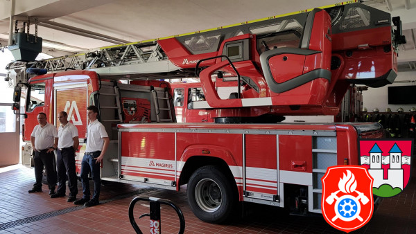 2018 07 31 Magirus MAN Drehleiter Vorfuehrung  5 