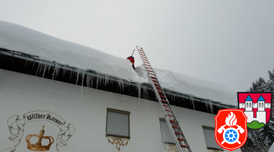 Sachrang Chiemgau Daecher Schneelast Unterstuetzung 4