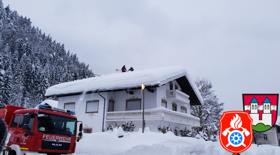 Sachrang Chiemgau Daecher Schneelast Unterstuetzung 6